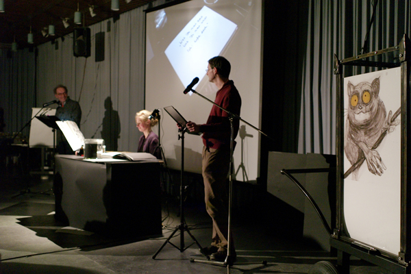 Lecture-Performance Georg-Büchner-Schule, (c) michael buehler 2011 / (c) Andy Fiebert 2011
