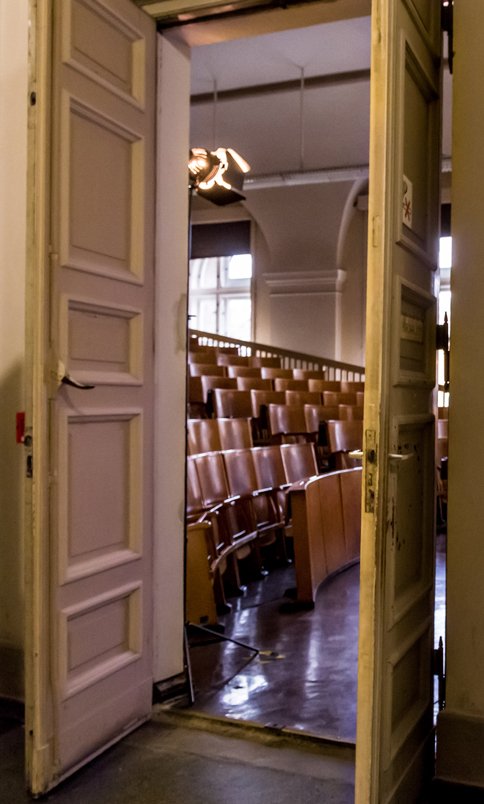 Historischer Hörsaal MfN, (c) Roter Fleck Verlag